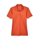 aerial view a orange ultraclub - womens cool dry mesh piqupolo, image 1 of 6