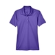 aerial view a purple ultraclub - womens cool dry mesh piqupolo, image 1 of 6