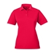 aerial view a red ultraclub - womens cool dry mesh piqupolo, image 1 of 7