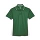 aerial view a forest/ white ultraclub ladies cool dry sport two - tone polo, image 1 of 7