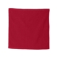 a red carmel towel company square superfan rally towel