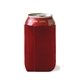 a red liberty bags neoprene can holder