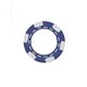 aerial view a blue poker chip 1 1/2, image 1 of 2