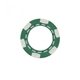 aerial view a green poker chip 1 1/2, image 1 of 2