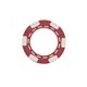 aerial view a red poker chip 1 1/2, image 1 of 2