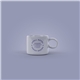 a periwinkle loop mug - 11 oz ceramic
