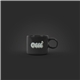 a black loop mug - 11 oz ceramic