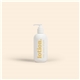a white 8 oz hand lotion with pump cap - direct print