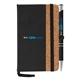a black miller cork notebook tres - chic pen gift set - colorjet