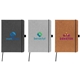 a group of carson 5.8 x 8.3 recycled pu leather notebook - colorjet