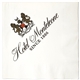 aerial view a white digital printed white 3- ply luncheon napkins coin edge embossed, image 1 of 2