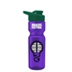 a violet bottle & dark green lid champion - 28 oz transparent bottle with drink thru lid