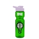 a green bottle & lilac lid champion - 28 oz transparent bottle with drink thru lid