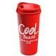 a red lid & red cup the roadmaster - 20 oz travel tumbler with auto sip lid