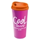 a orange lid & hot pink cup the roadmaster - 20 oz travel tumbler with auto sip lid