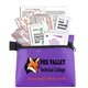 a purple altair 26 piece healthy living pack in zipper pouch