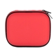 aerial view a red 36pc first aid kit with eva soft zipper case, image 1 of 6