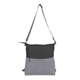 aerial view a black ocean plastic two tone backpack tote, image 1 of 5
