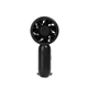 aerial view a black breezemate type - c mini fan, image 1 of 8