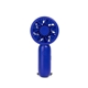 aerial view a blue breezemate type - c mini fan, image 1 of 8