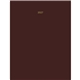 aerial view a burgundy triumph(r) calendars classic monthly planner, image 1 of 3