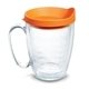 a orange tervis(r) classic mug full - color insert - 16 oz