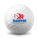 aerial view a white titleist(r) velocity golf ball, image 1 of 4