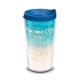 a blue tervis(r) classic tumbler full - color insert - 16 oz