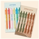 aerial view a group of custom pen packs - 6 pack - jotter, image 1 of 4
