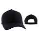 a black budget structured baseball cap