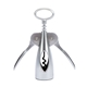 aerial view a black hanover wing corkscrew wine bottle opener, image 1 of 7