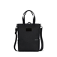 aerial view a black bugatti madison convertible backpack / tote, image 1 of 7