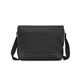 aerial view a black bugatti gin twill messenger bag, image 1 of 5