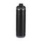 aerial view a black pelican pacific(tm) chug 26 oz recycled double wall stainless steel water bottle, image 1 of 8