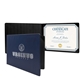 a navy diploma holder standard landscape