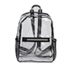 aerial view a clear/black clear tpu backpack, image 2 of 2