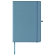 aerial view a steel blue 7698 terra recycled milk carton hard cover notebook - a5 - colorjet, image 1 of 4