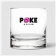 aerial view a clear glint whiskey glass - 8 oz - colorjet, image 1 of 2