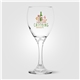 aerial view a clear globet wine glass - 8.5 oz - colorjet, image 1 of 2