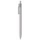 aerial view a gray cool gray 4 nimbus rpet translucent clip pen - colorjet, image 1 of 2