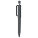 aerial view a gray 425 polar recycled plastic pen - colorjet, image 1 of 2