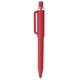 aerial view a red 193 polar recycled plastic pen - colorjet, image 1 of 2