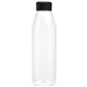 aerial view a black salo tritan renew color cap bottle - 25 oz, image 1 of 2