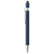 aerial view a navy blue 295 wave aluminum spinner stylus pen - colorjet, image 1 of 2