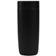 aerial view a black majesty recycled stainless steel tumbler - 13 oz - silk screen, image 1 of 2