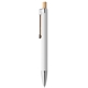 aerial view a white phoenix recycled aluminum softy stylus pen - colorjet, image 1 of 2