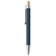 aerial view a royal blue 302 phoenix recycled aluminum softy stylus pen - colorjet, image 1 of 2