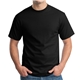a black hanes(r) 100 cotton t - shirt
