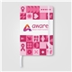 a group of simplicolor hard cover notebook - a5