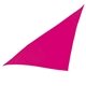 aerial view a fuchsia cotton lil doggy bandanna, image 1 of 2